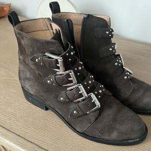 Halogen Studded Booties